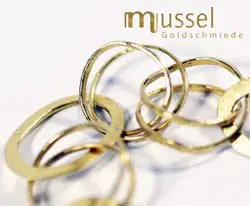 Schmuck-Broschüre der Goldschmiede Mussel 