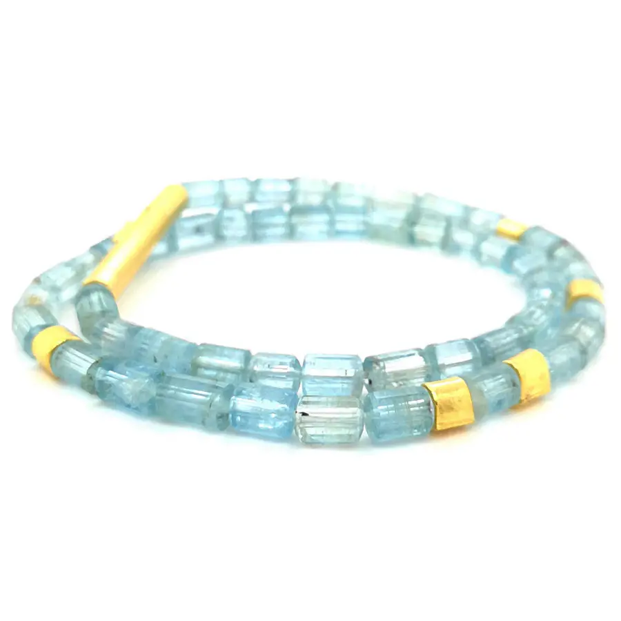 Kette mit Aquamarin