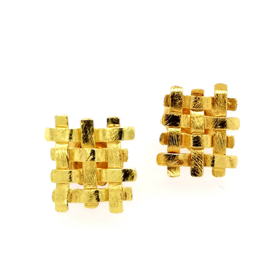 Ohrhänger aus Geldgold