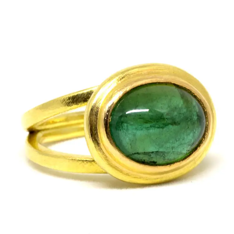 Goldring mit Turmalin