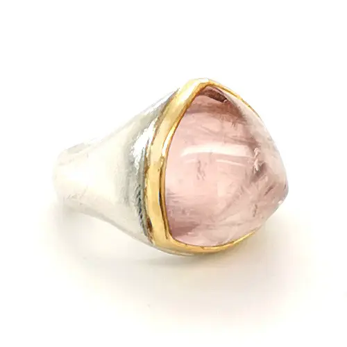 Ring mit Rosenquarz